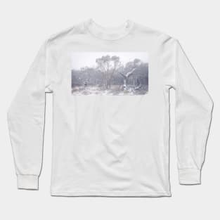 Trees In Snow Long Sleeve T-Shirt